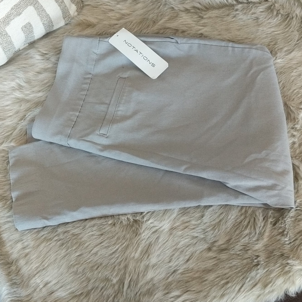 Light Grey Dress Capris